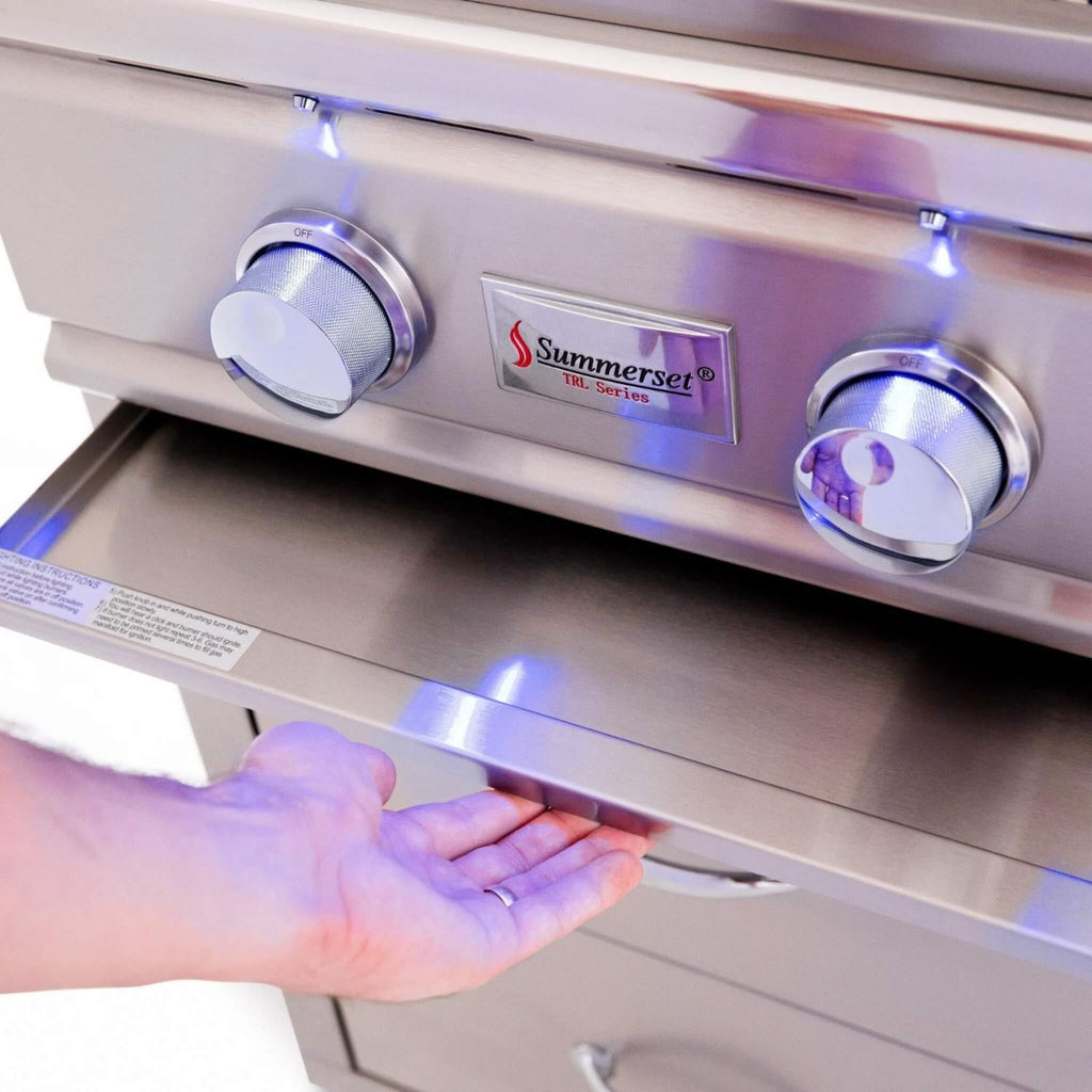 Summerset TRL Built-In Propane Gas Grill With Rotisserie (TRL32/38-LP) (SAK17213)