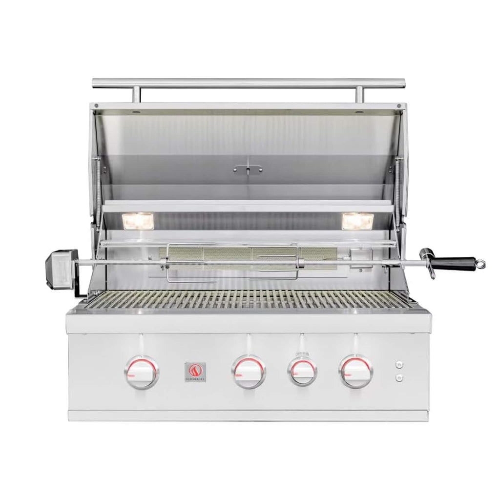Summerset TRL Pro Built-In Grill With Rear Infrared Burner And Rotisserie Kit [TRLPRO] (SAK94108)