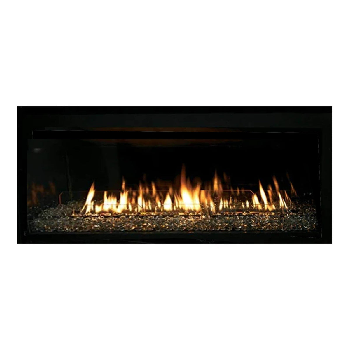 White Mountain Hearth (Empire) Boulevard 41-Inch Direct Vent Contemporary Linear Natural Gas Fireplace [DVLL41FP92N] (SAK87549)