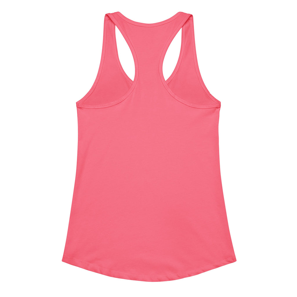 Sleepy Sloth Women’s fitted racerback tank top