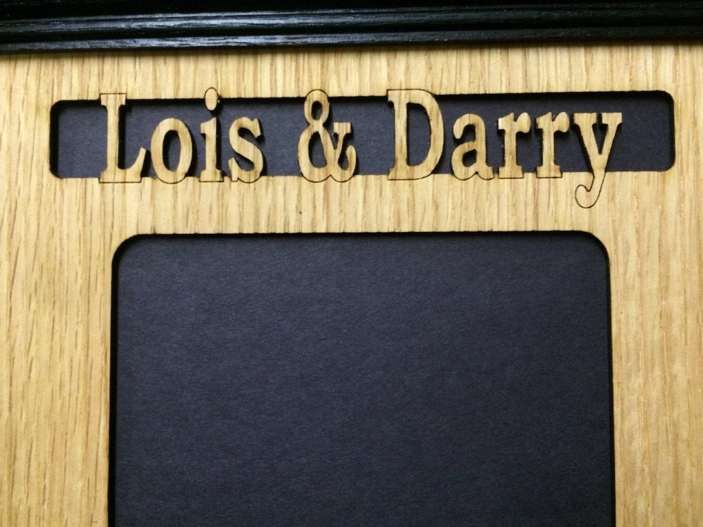 Years Of Love Picture Frame - 5x7 Frame Hold 3x5 Photo