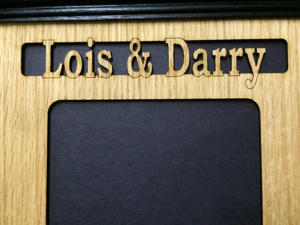 Years Of Love Picture Frame - 5x7 Frame Hold 3x5 Photo